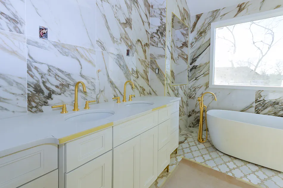 Allure of Gold Marble